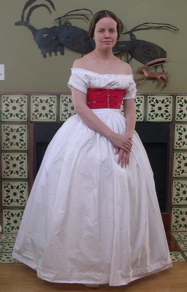 An 1855 Ball Gown for the Eugenie Project